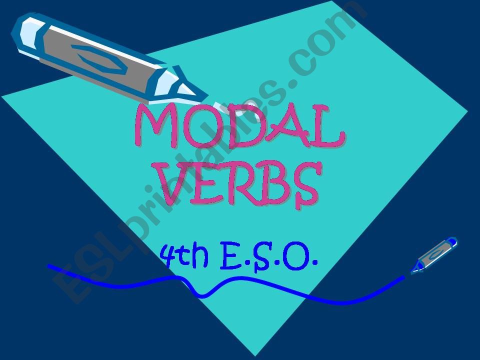 SIMPLE MODAL VERBS powerpoint