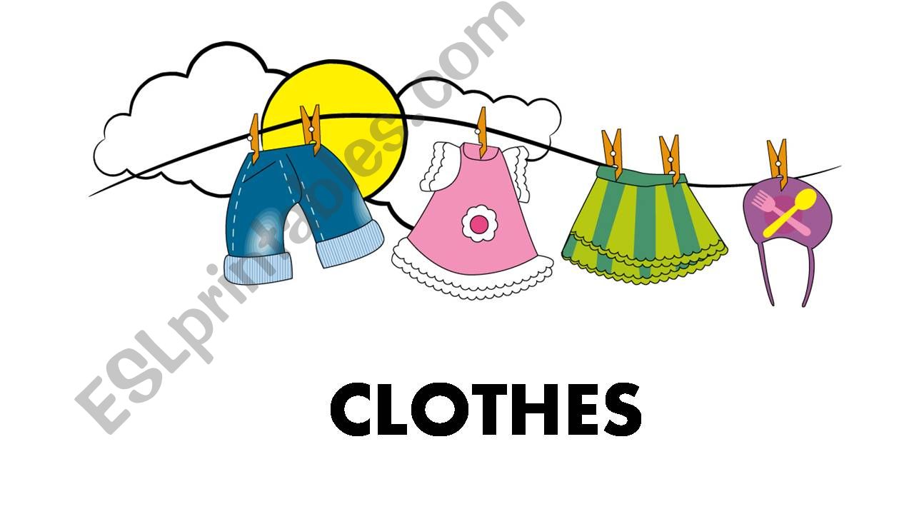 Clothes powerpoint