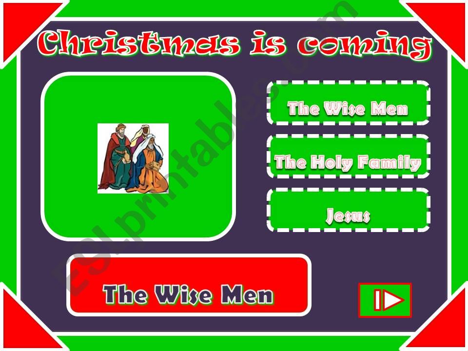 Christmas is coming powerpoint