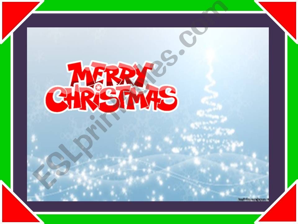 Merry Christmas * Part 1 * powerpoint