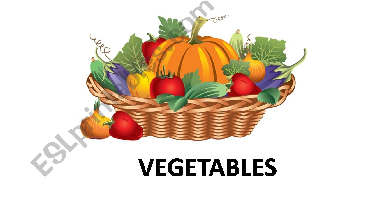Vegetables powerpoint