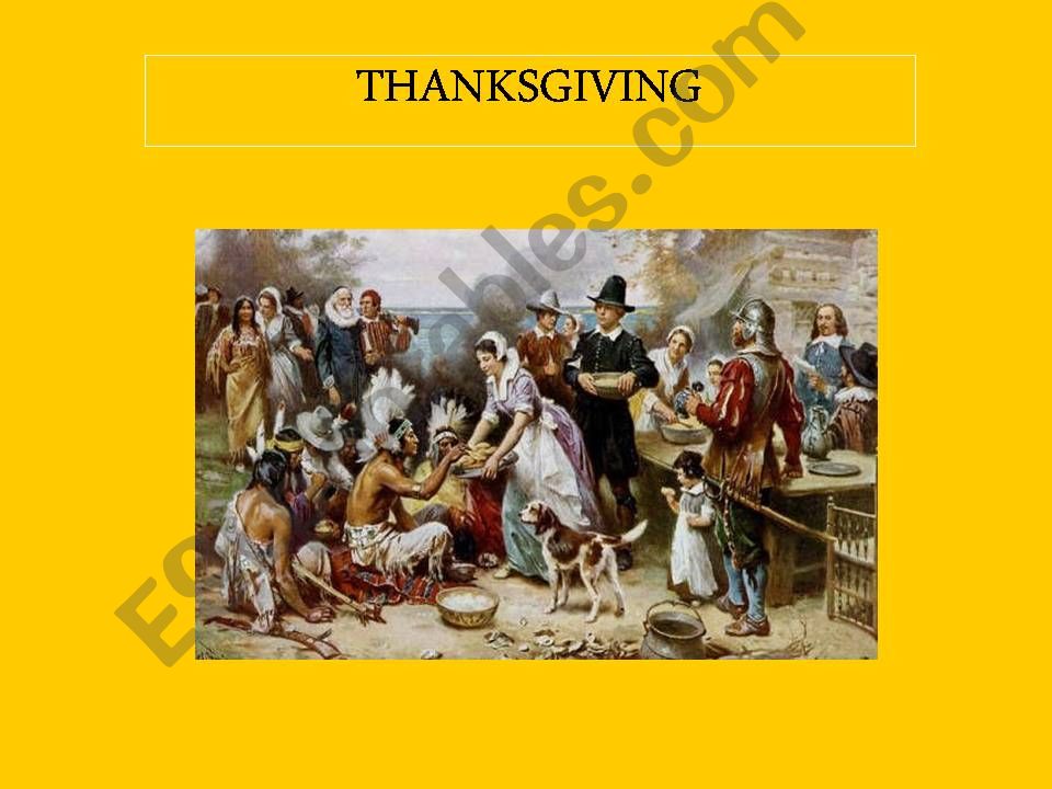 Thanksgiving powerpoint