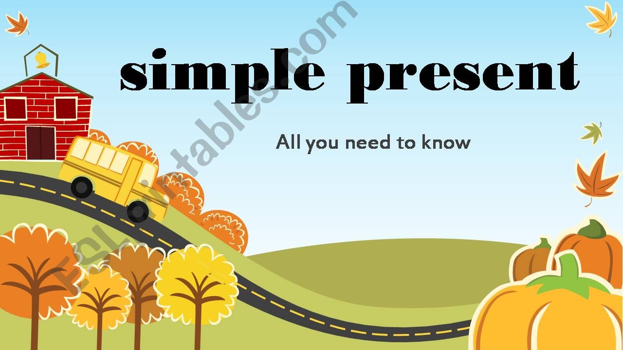  present simple powerpoint