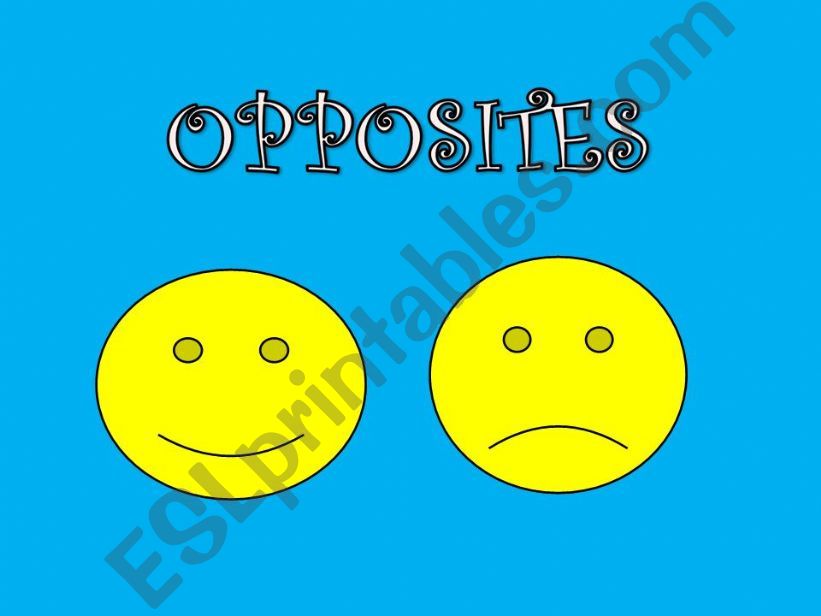 Opposites 1 powerpoint