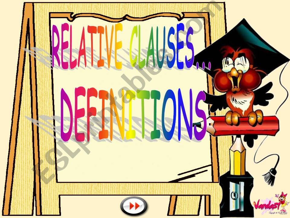 relative clauses powerpoint