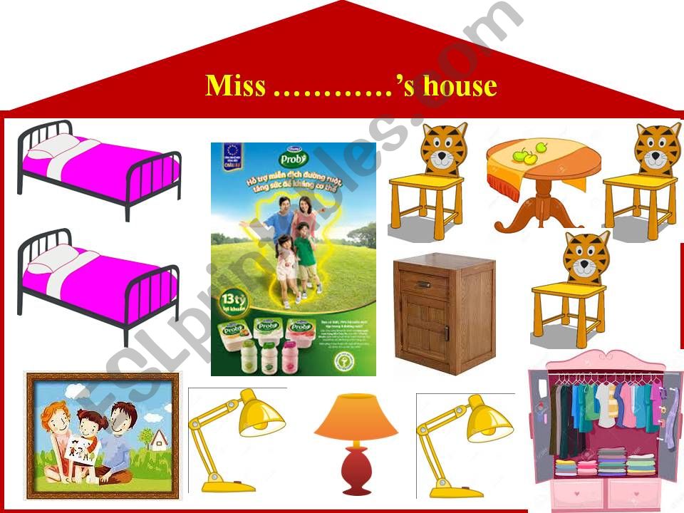 Whats missing? - PP game - Furniture
