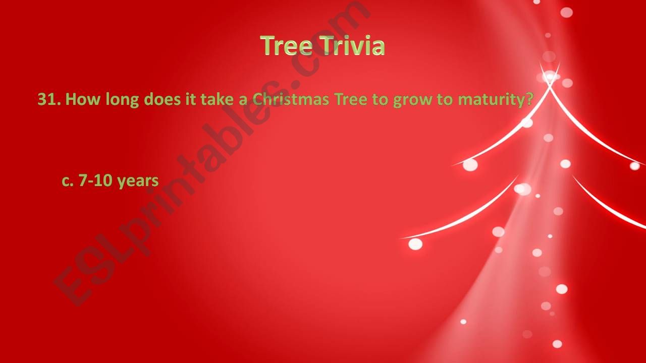 CHRISTMAS TRIVIA QUIZ PART  03