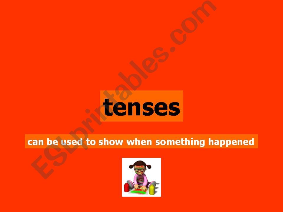 past tense powerpoint