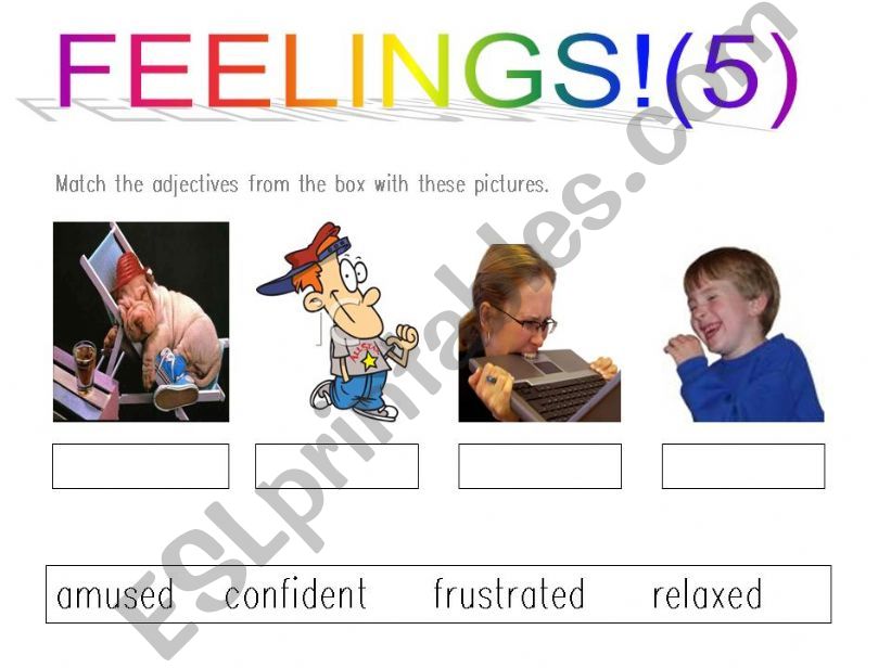 Feelings(5) powerpoint