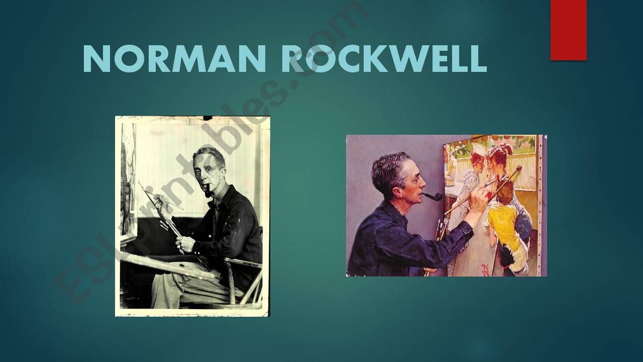 Norman Rockwells life and major works