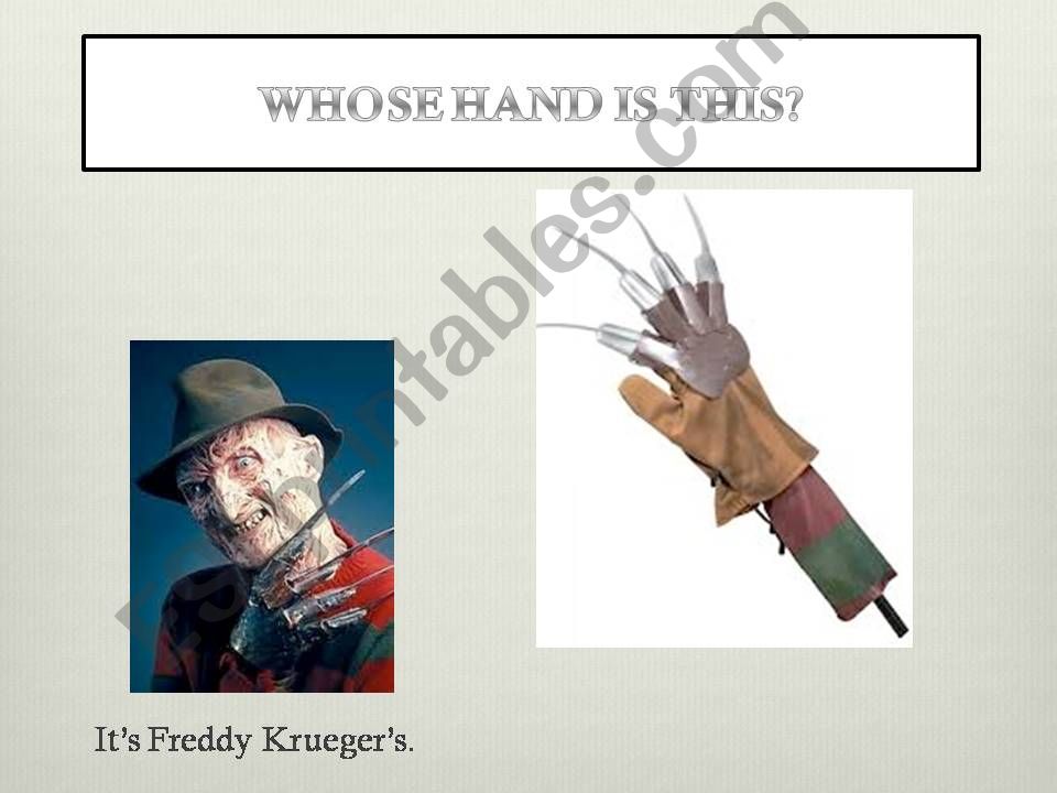 WHOSE PART IS THIS? powerpoint