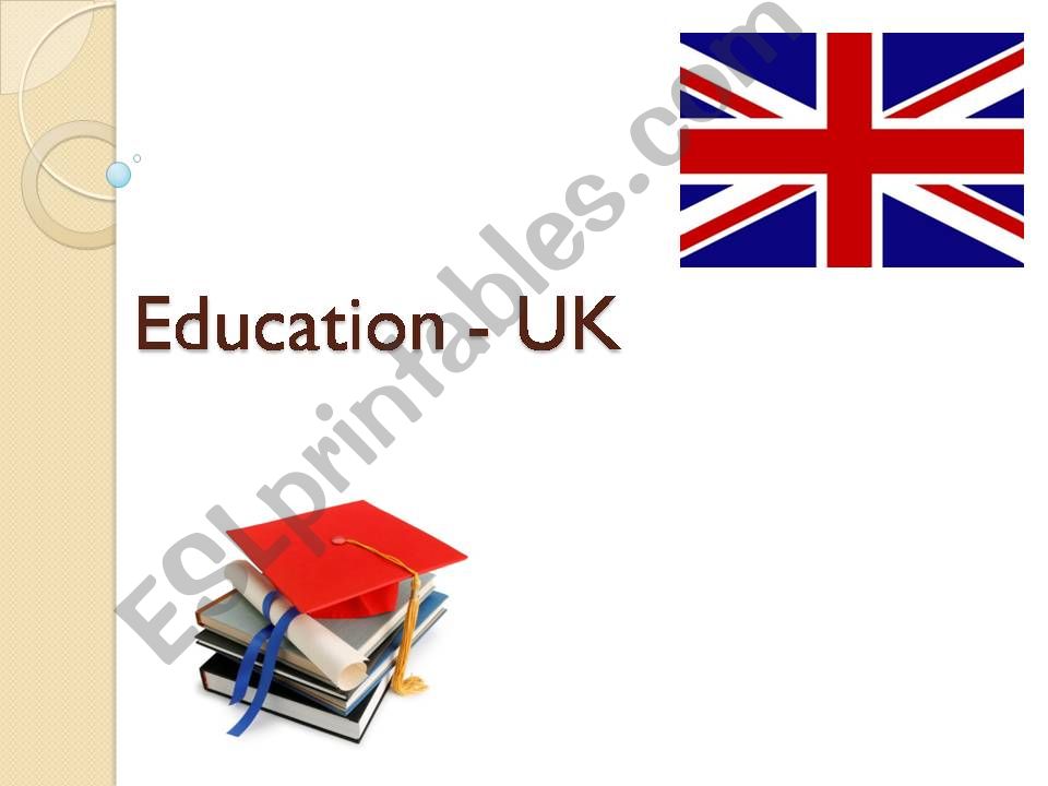 Education in the UK powerpoint