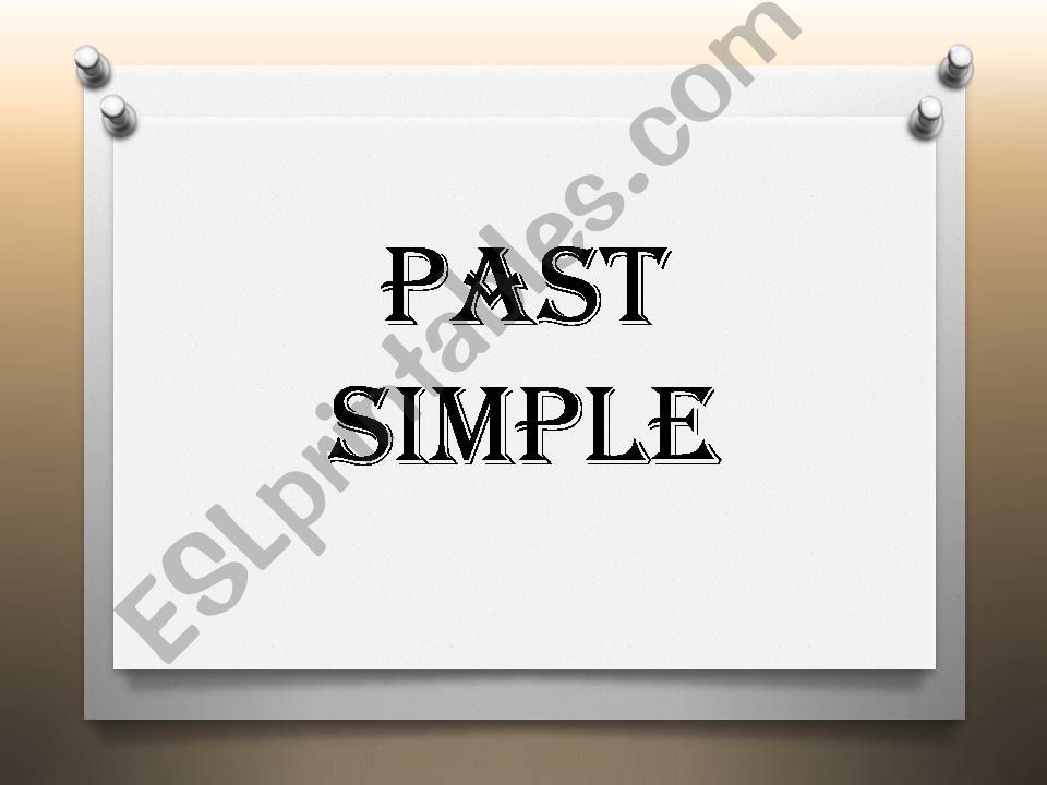 past simple powerpoint