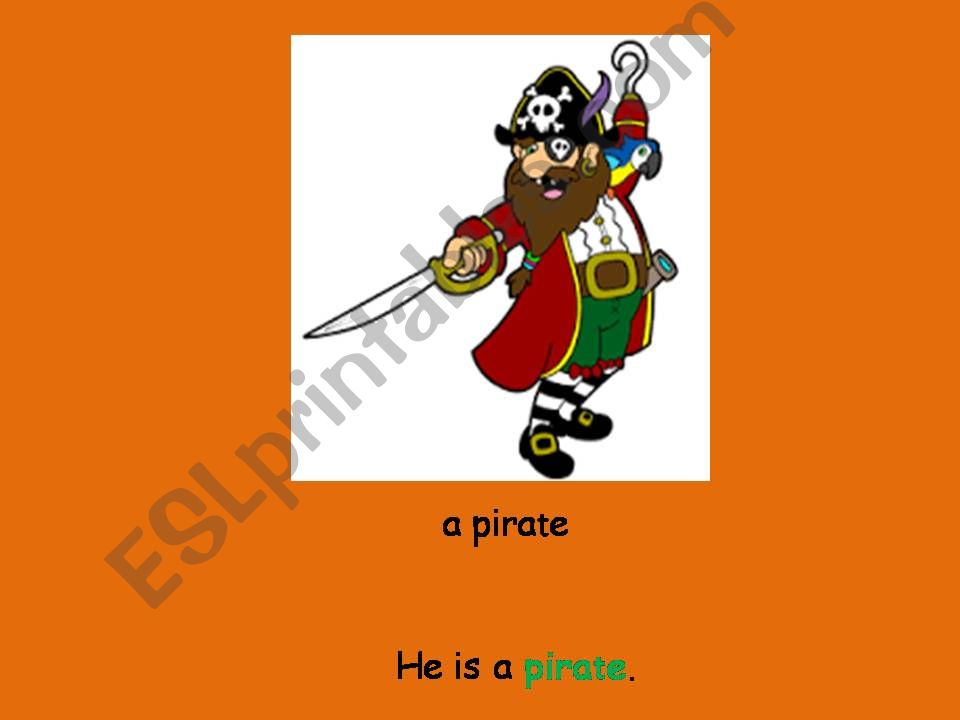 Pirates Routine powerpoint