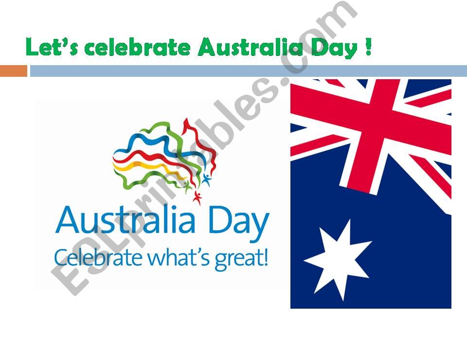 Australia Day powerpoint