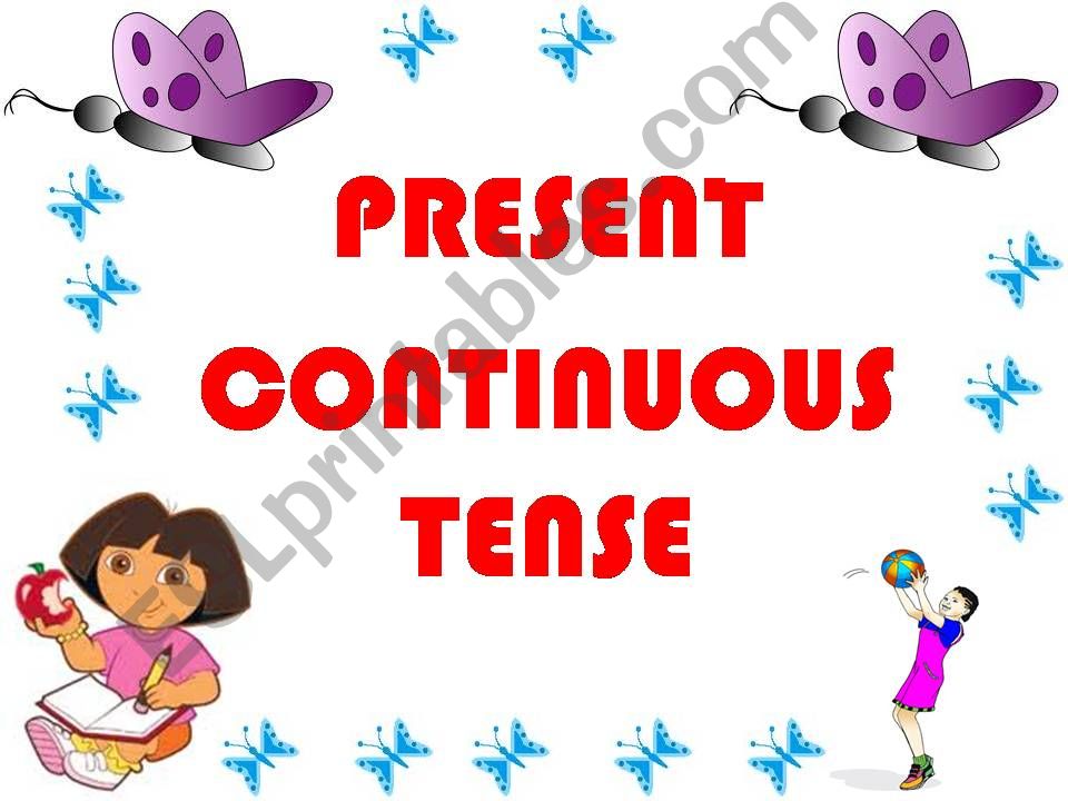 present continuous tense powerpoint