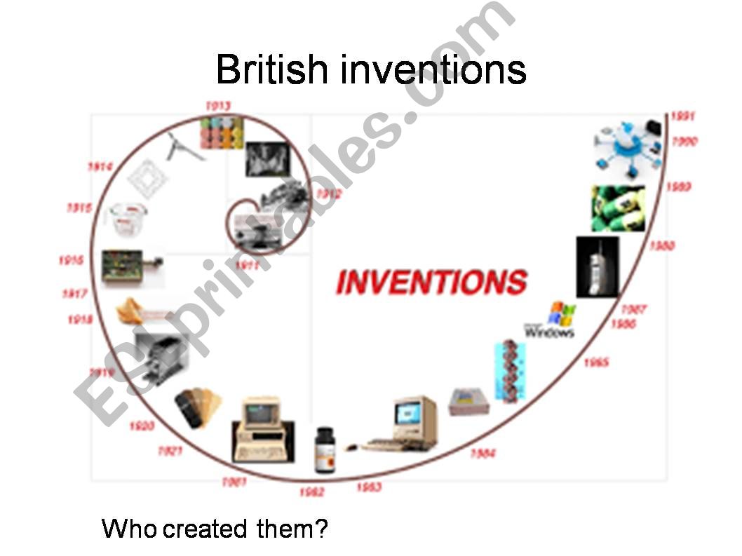 British inventions powerpoint