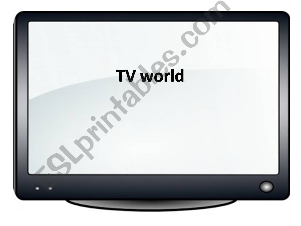 TV world powerpoint