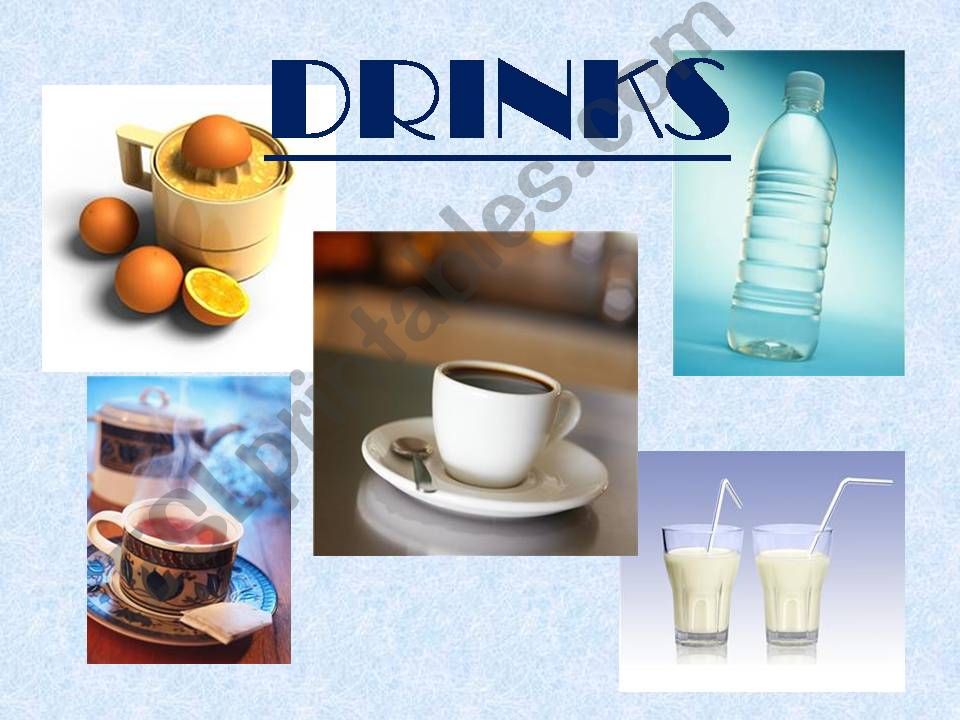 Drinks powerpoint