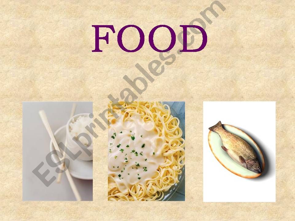 Food powerpoint