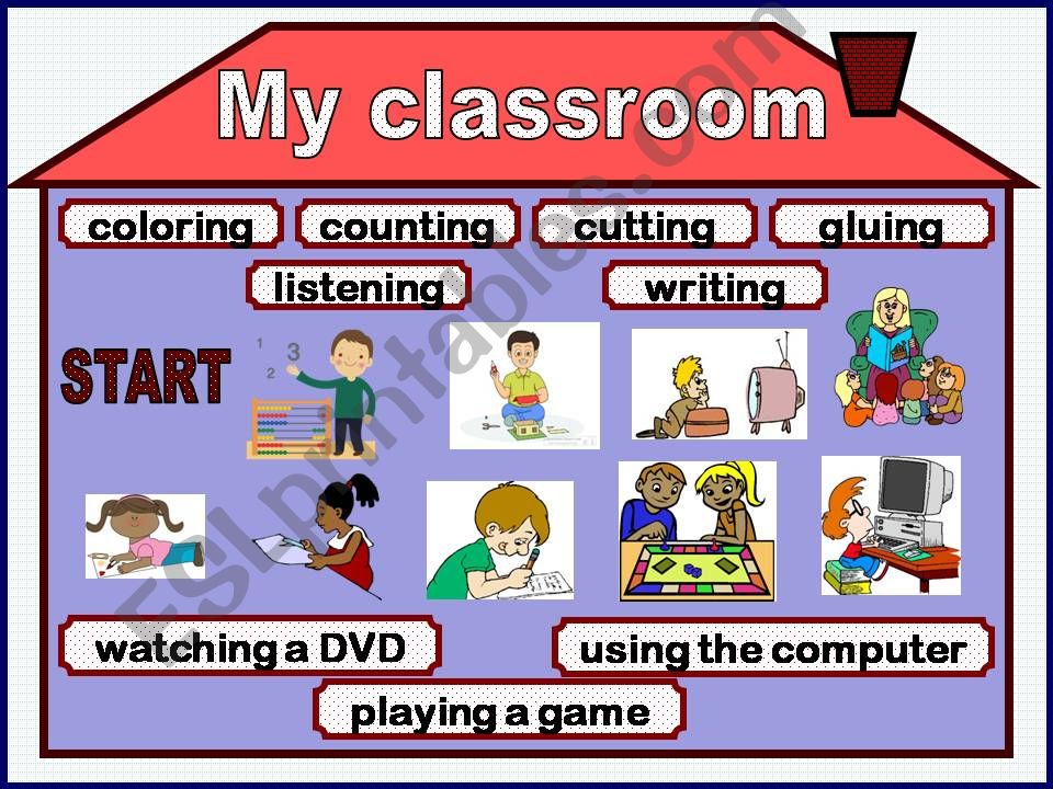 Classroom Activities Game powerpoint
