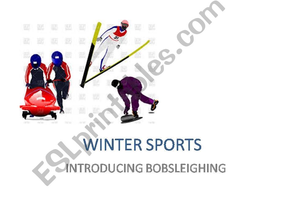 WINTER SPORTS powerpoint