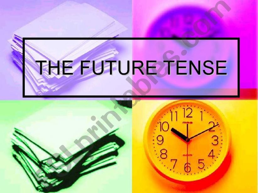 future tense powerpoint