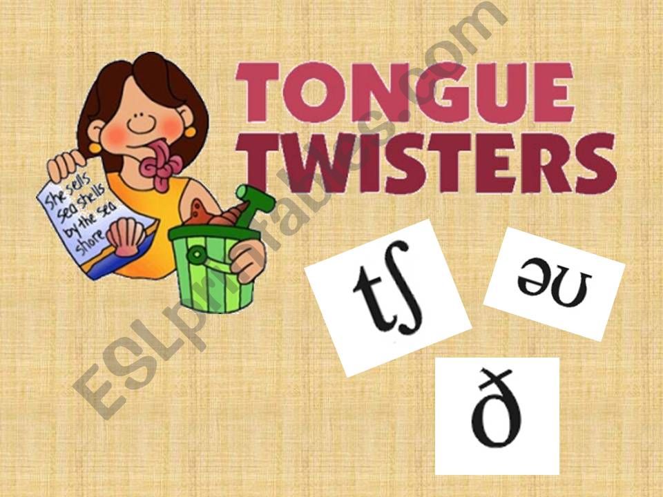 English Tongue Twisters powerpoint