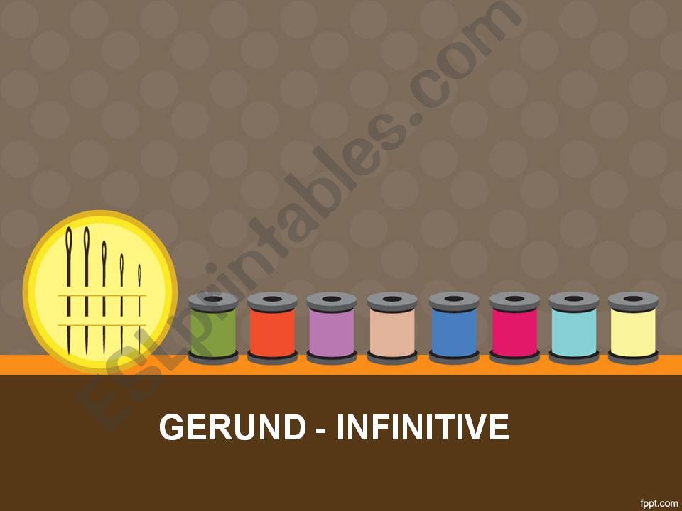 gerund infinitive practise powerpoint