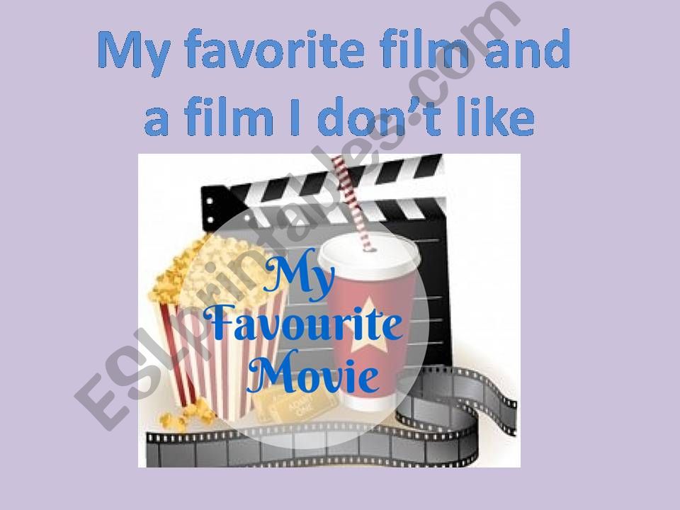 My favourite movie powerpoint