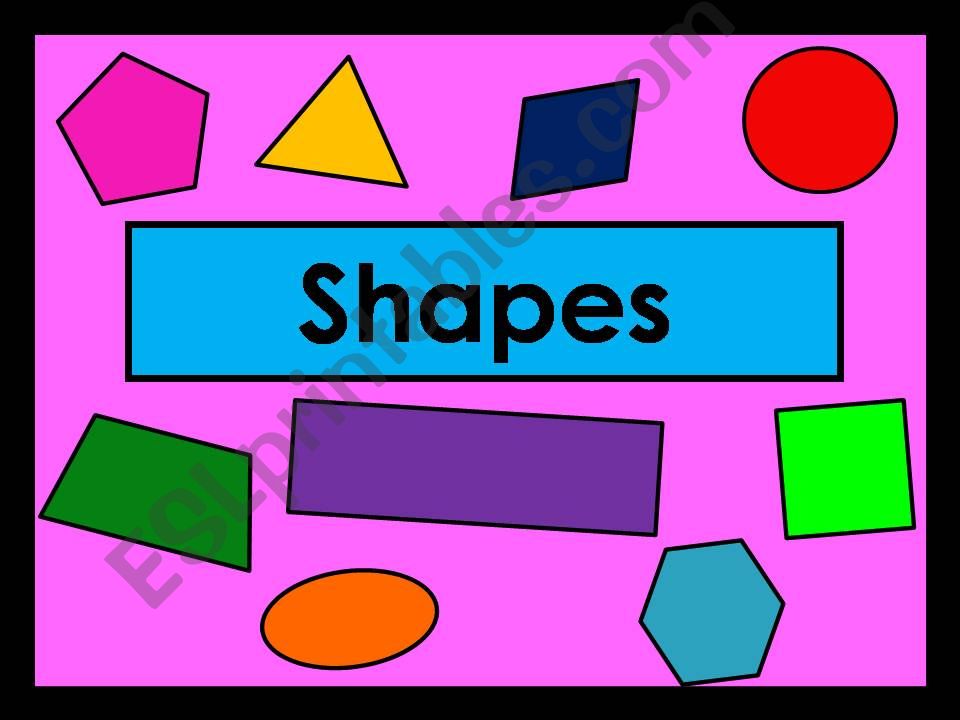 SHAPES   explained!! powerpoint