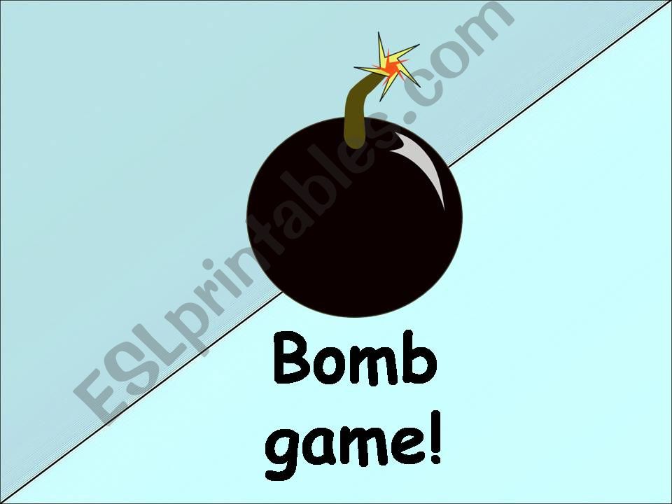 Bomb Game - Synonyms and Antonyms