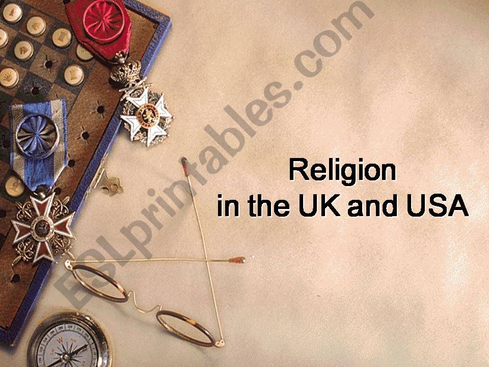 Religion in the UK powerpoint