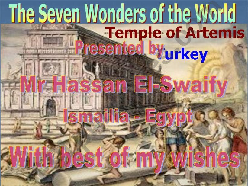 Wonders of the World powerpoint