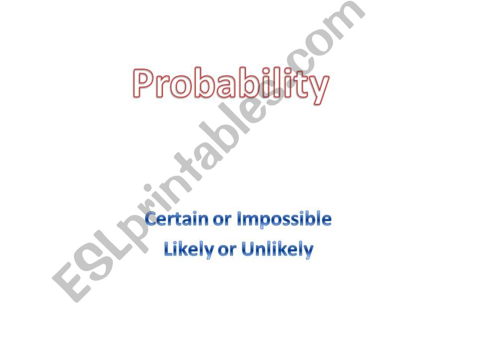 Probability powerpoint