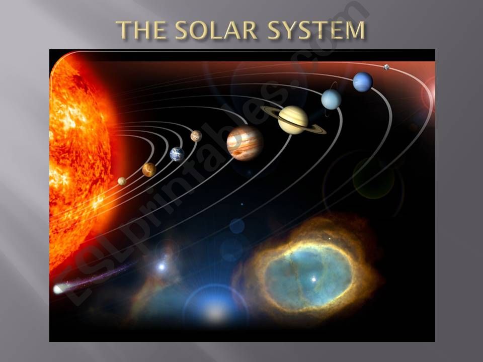 The Solar System powerpoint