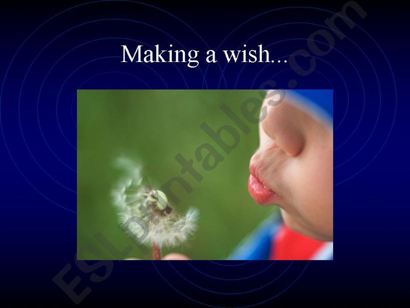 Wishes and regrets - part 1 powerpoint