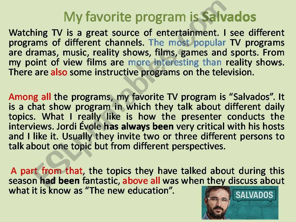 my favorite tv program discovery
