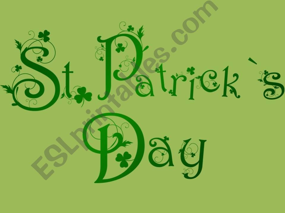 St Patricks Day for kids_Part 1