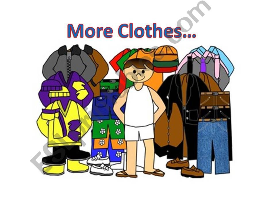 Clothes powerpoint