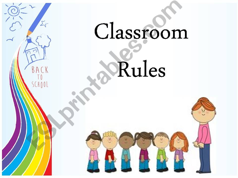 ESL Classroom rules powerpoint