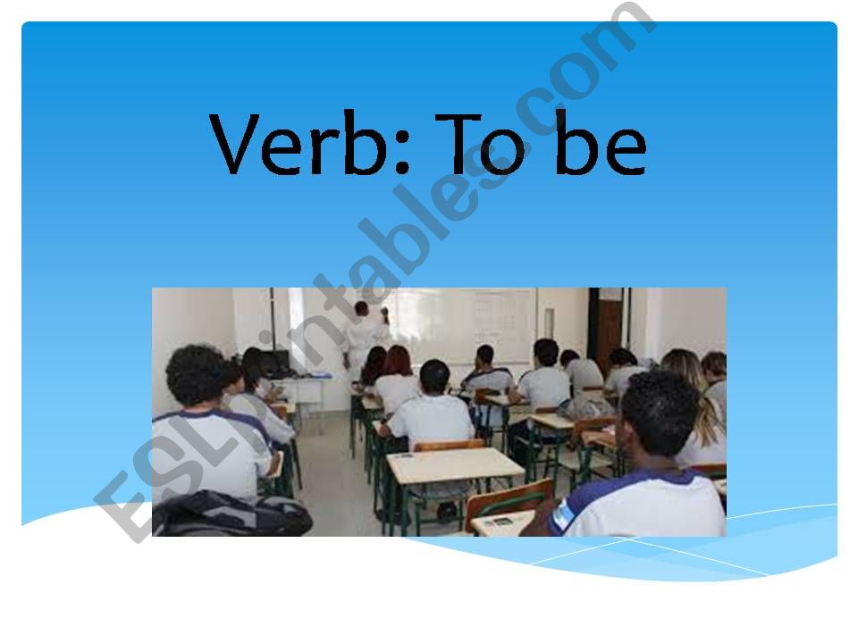 Verb to Be Summary powerpoint