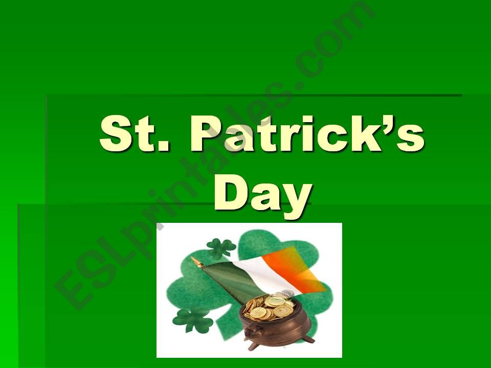St. Patrick s Day powerpoint
