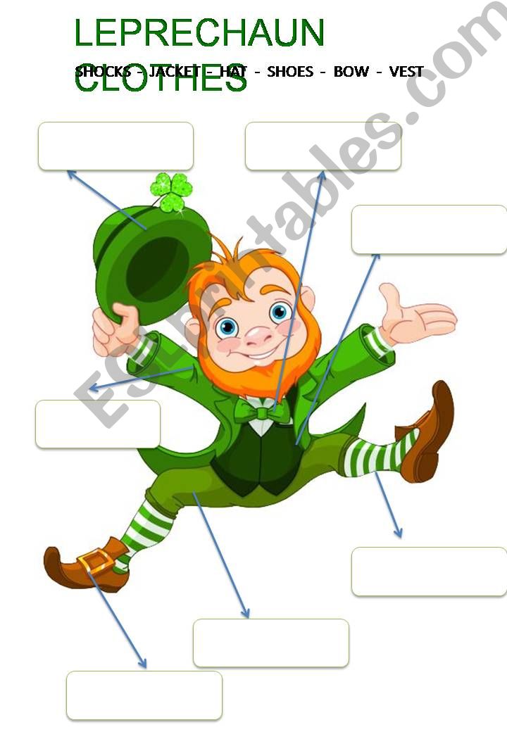 LEPRECHAUN CLOTHES powerpoint