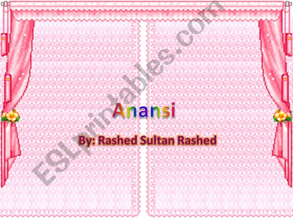 story about Anansi powerpoint
