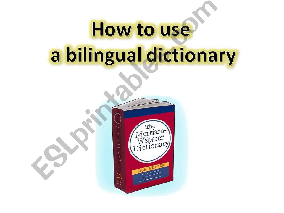 Dictionary powerpoint