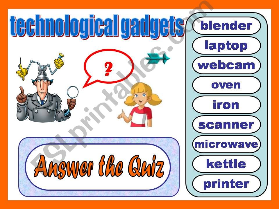 Technological Gadgets powerpoint