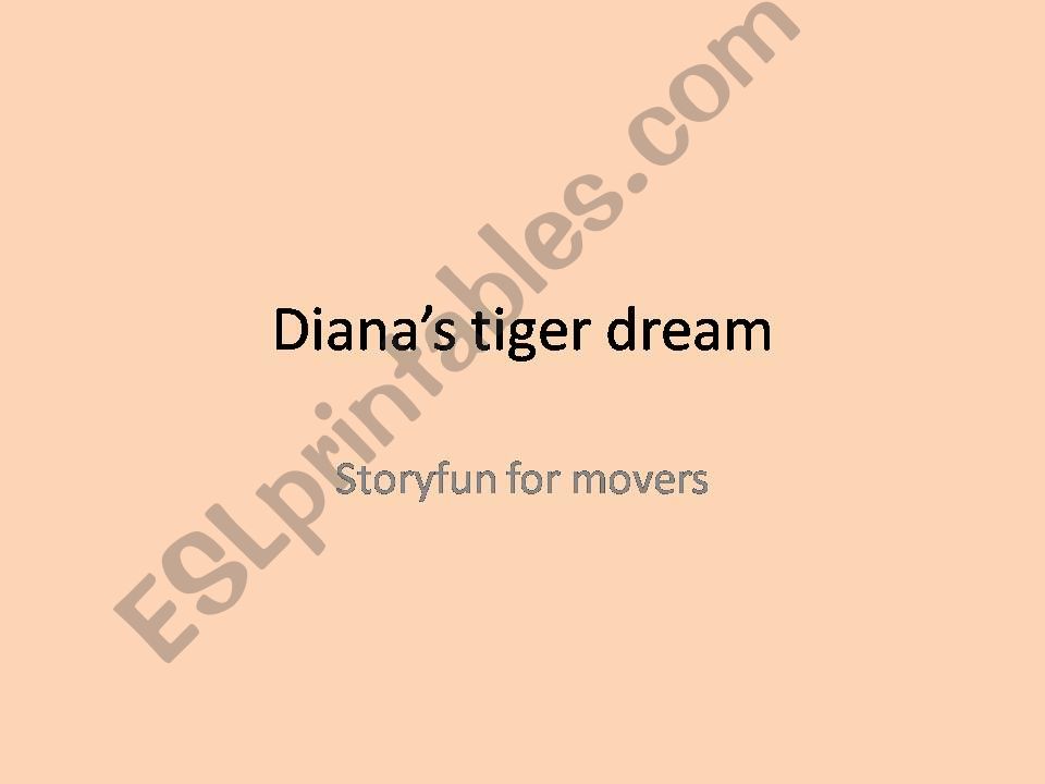 Diana´s dream powerpoint