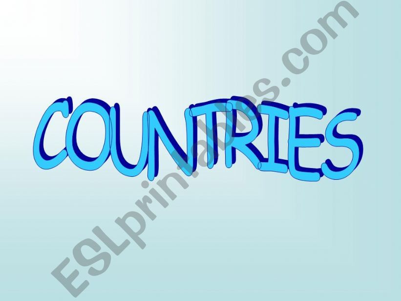 countries powerpoint