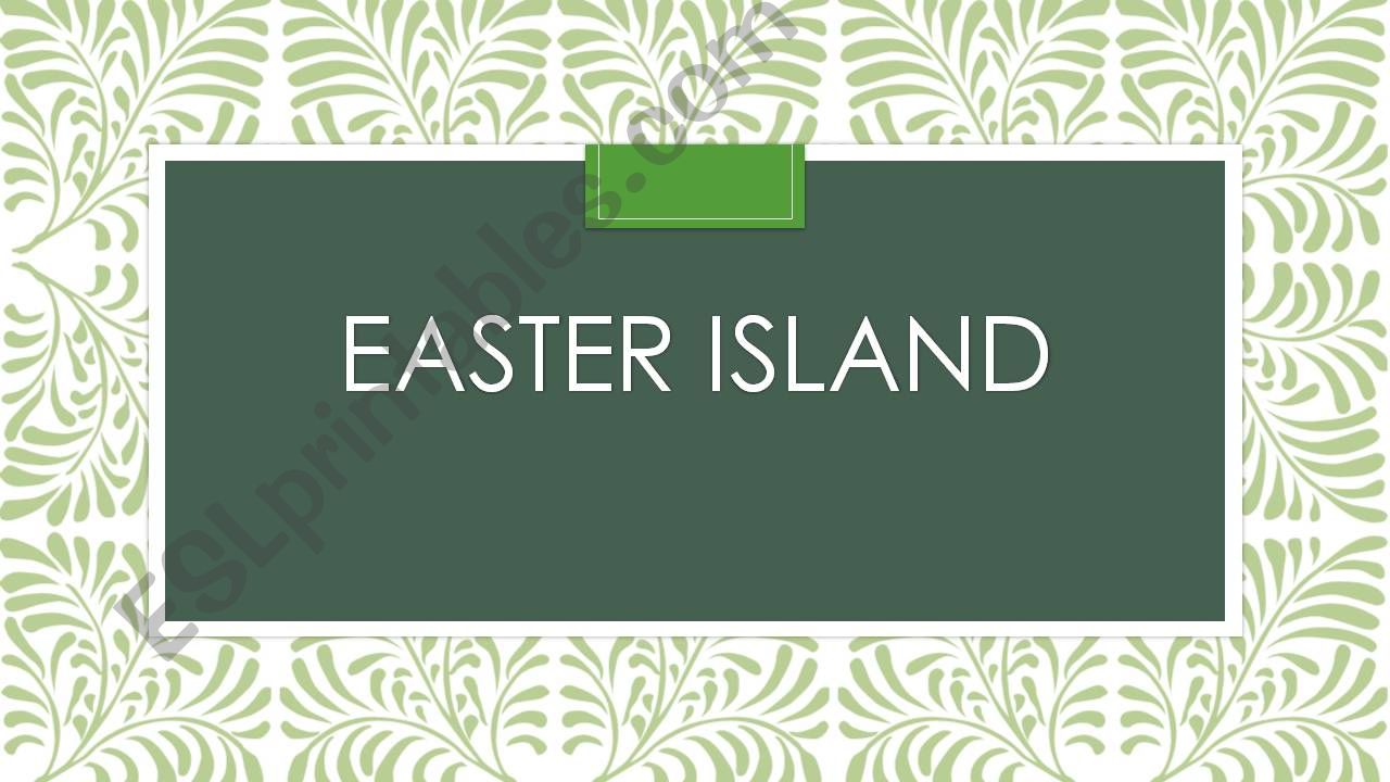 Easter Island powerpoint